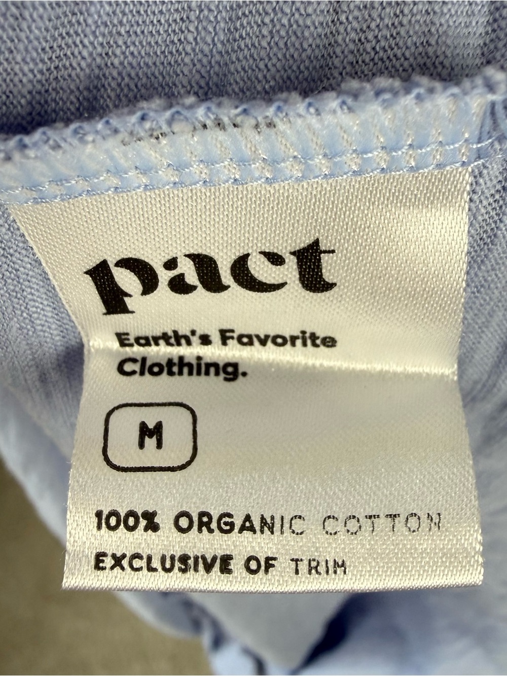 Pact Organic Cotton Relaxed Slub Tank Maxi Dress Light Blue Periwinkle - Picture 9 of 9